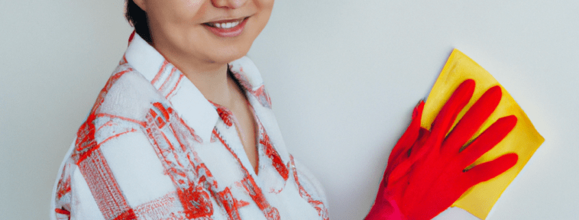 Лесно почистване на белите стени у дома